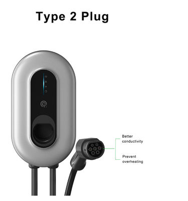 ODM CCS Fast EVSE EV Charger Stack con cavi Mennekes Tipo 2 5M