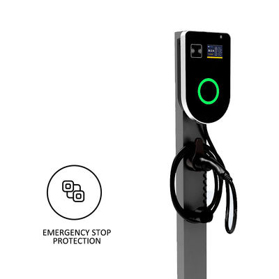 Caricabatterie per veicoli elettrici da 22 kW montate a parete per la casa 3 fase